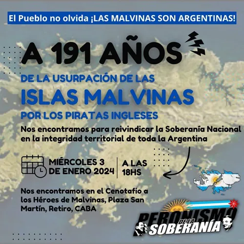 malvinas 3enero