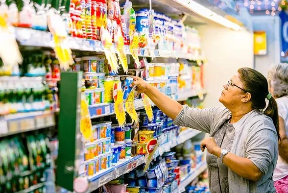 supermercados gondolas