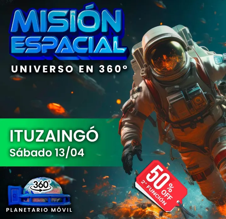ituzaingo planetario movil mision espacial